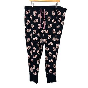 Torrid Foxy Black Skull Print Jogger Pajama Pants Womens Size 3
